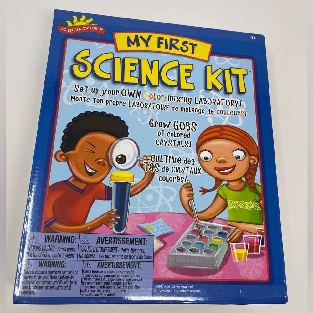 SCIENTIFIC EXPLORER: My First Science Kit for Kids; NEW in Box.